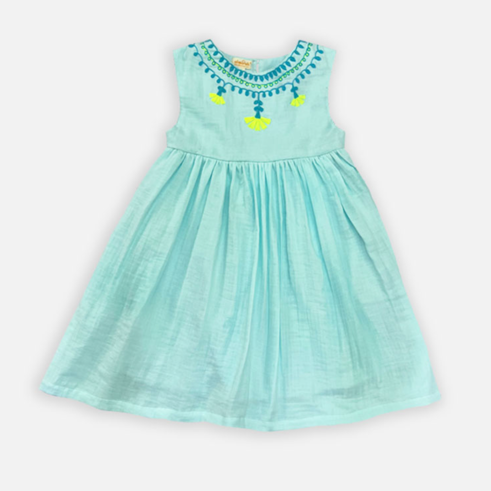 Ari Dress, Turquoise
