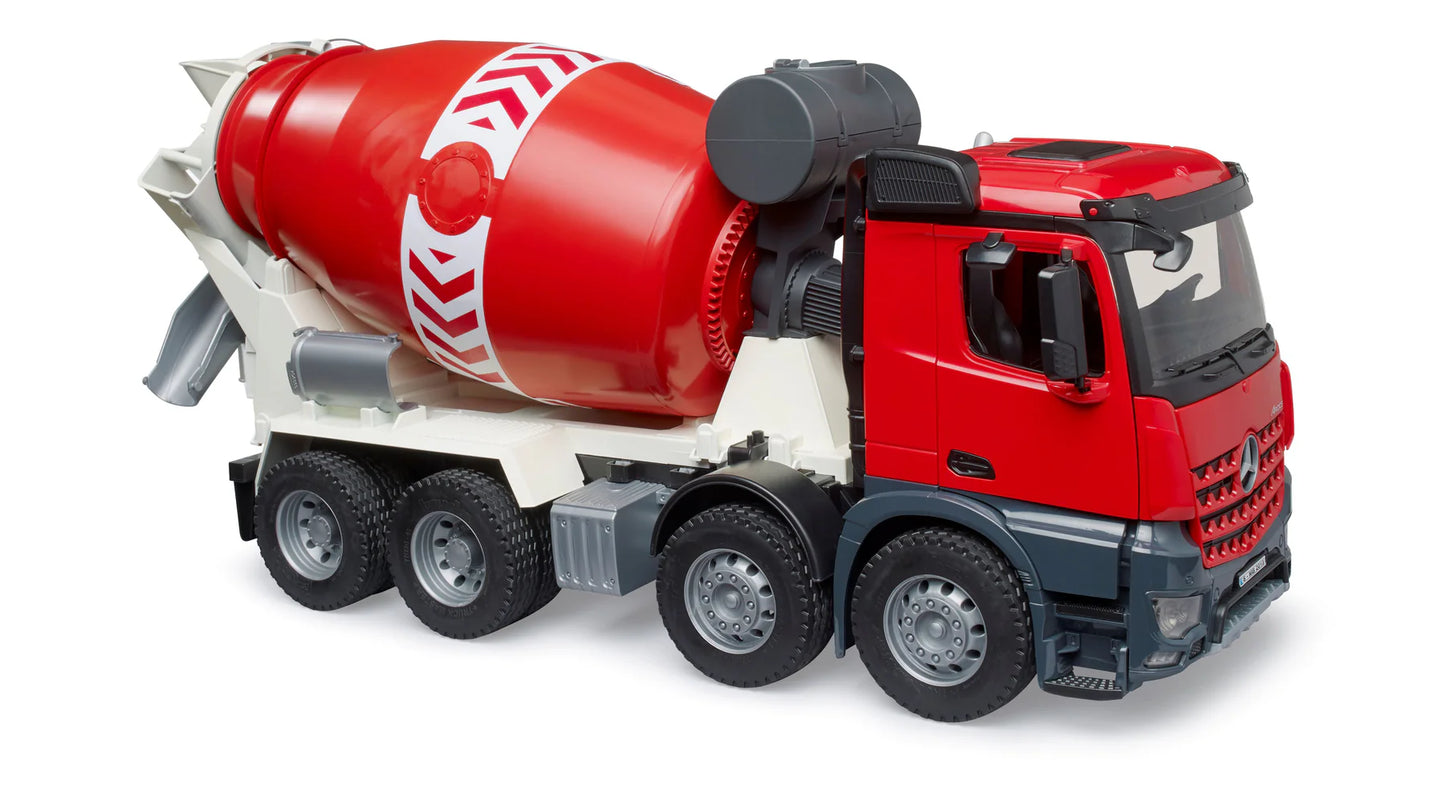 MB Arocs Cement Mixer, Red