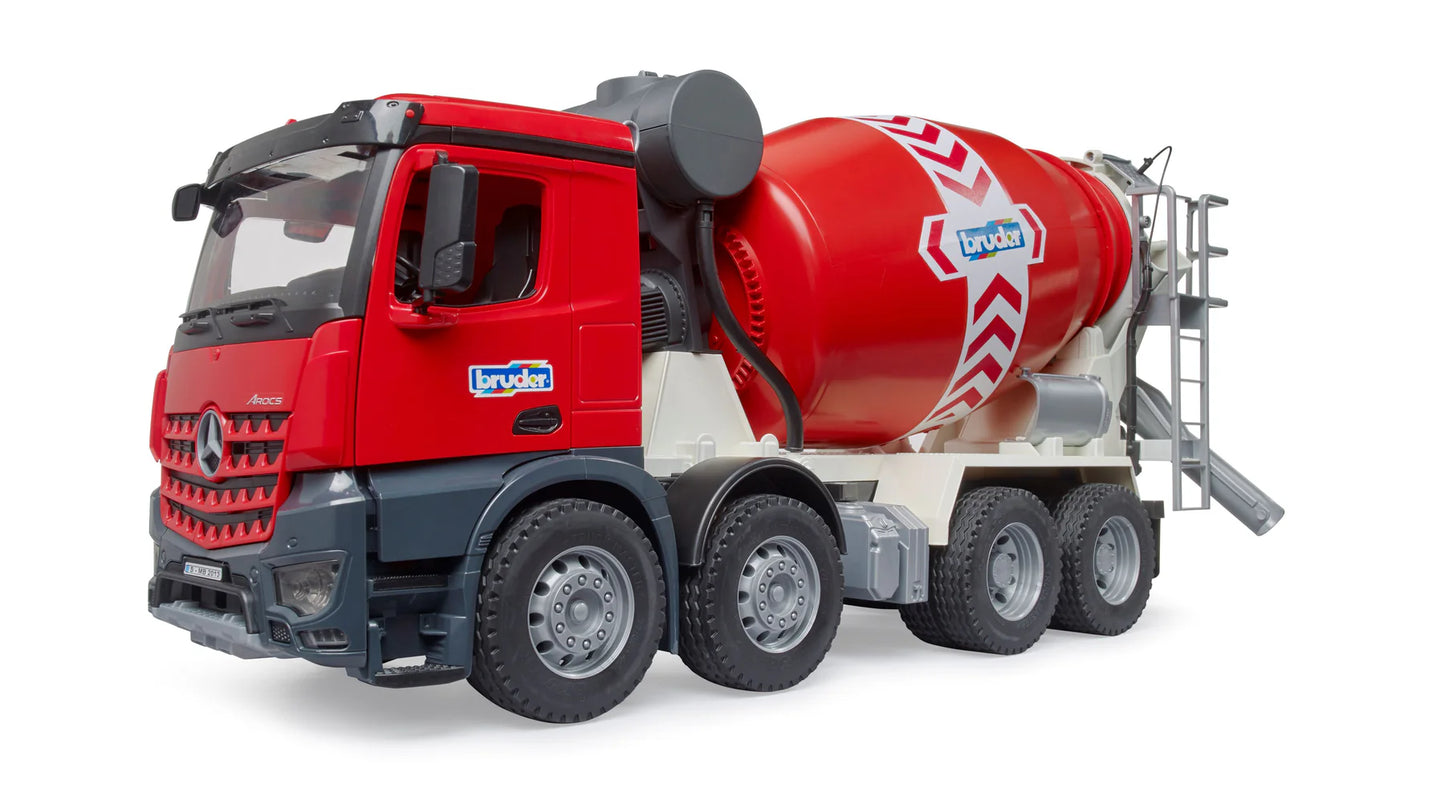 MB Arocs Cement Mixer, Red