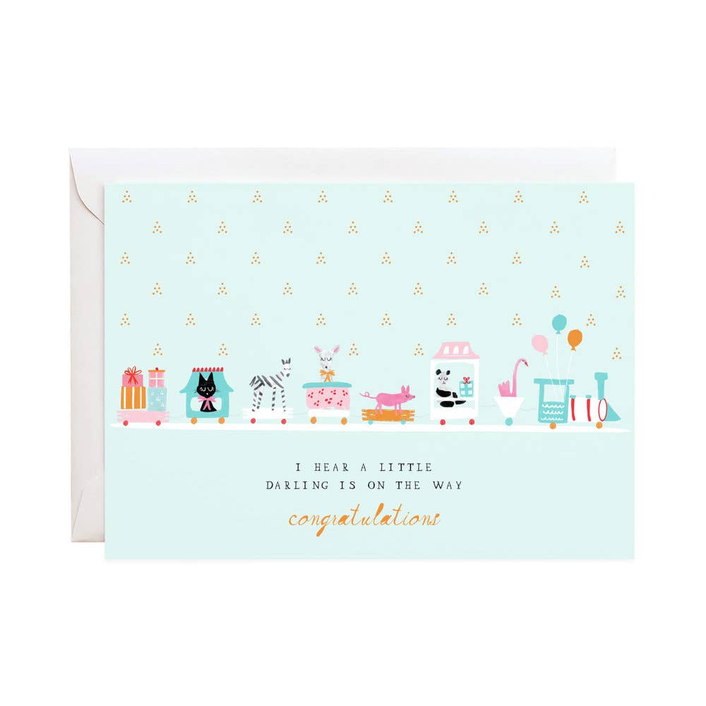Choo Choo Train - Greeting Card