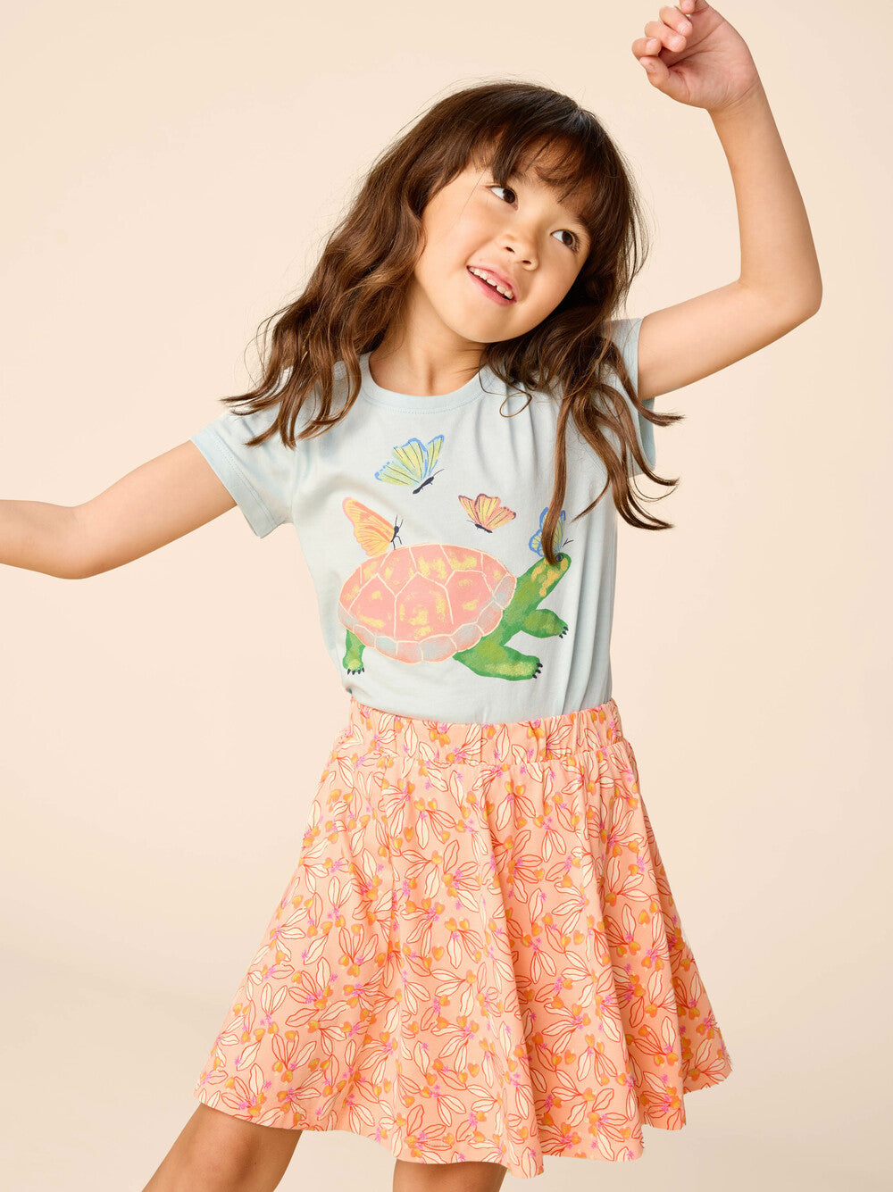 S/S Graphic Tee, Painted Turtle