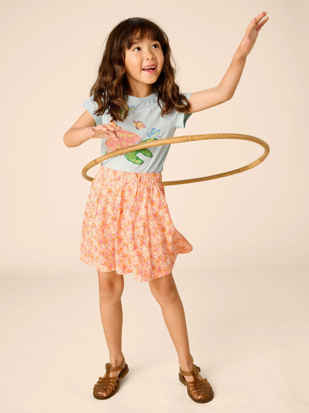 S/S Graphic Tee, Painted Turtle
