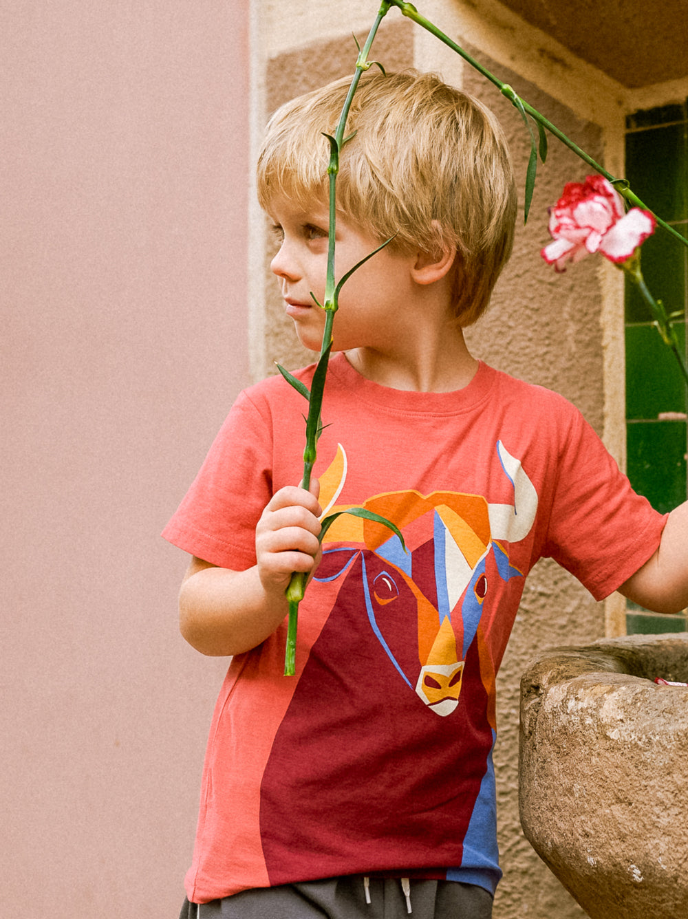 S/S Graphic Tee, Corrido Cubista