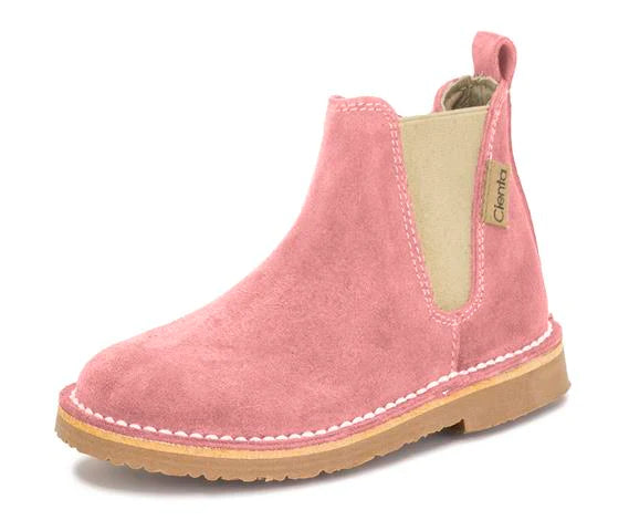 Suede Boot - Pink