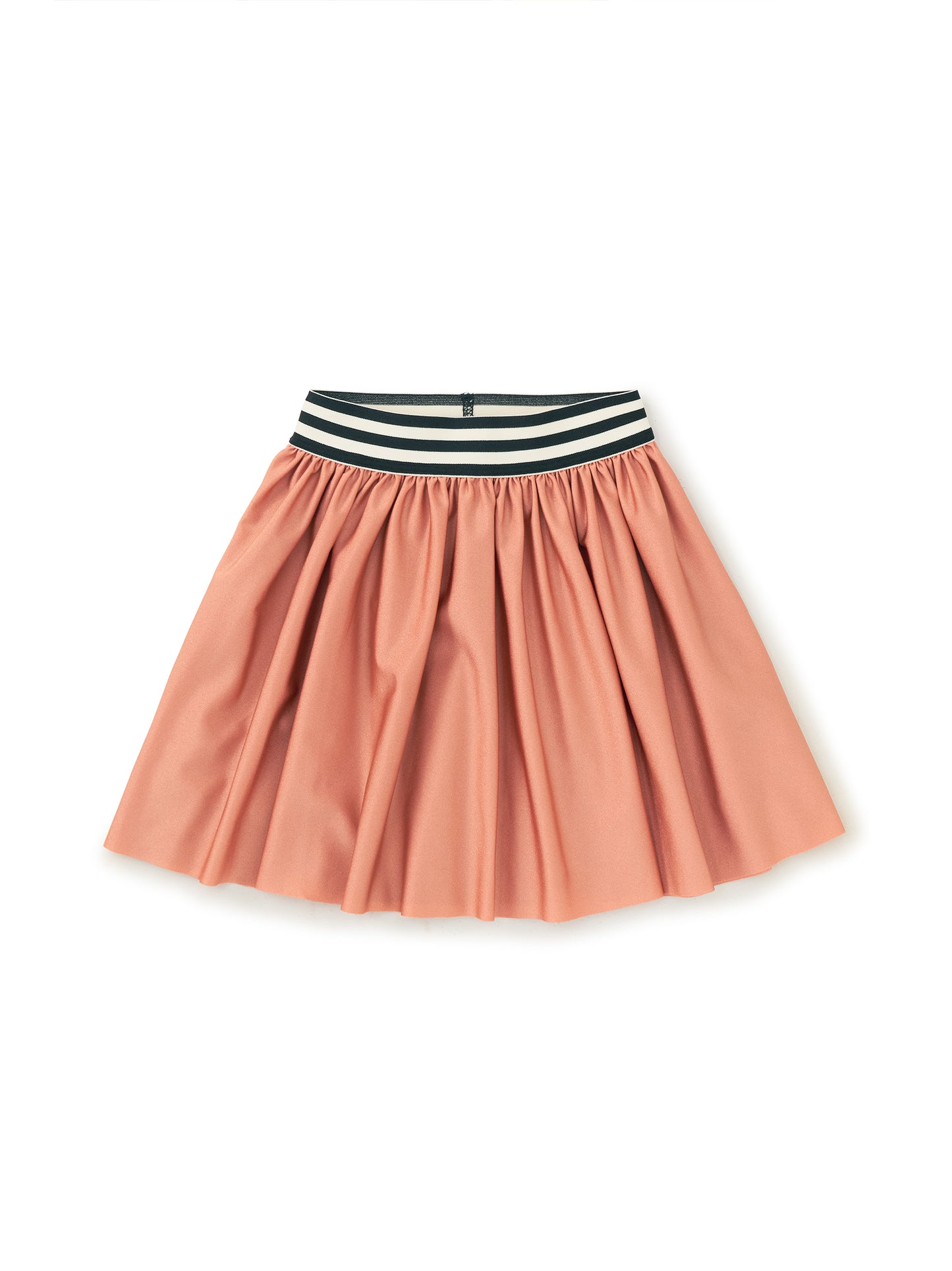 Pleated Shiny Skirt, Desert Sand