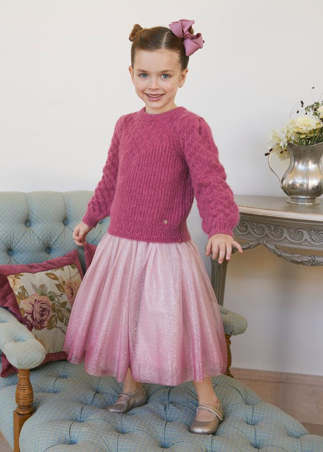 Tulle Skirt, Rose