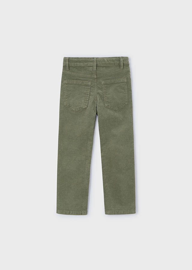 Cord Pants, Olive, 571