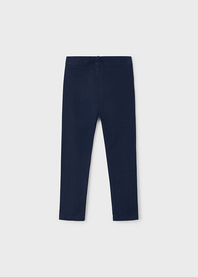 Solid Leggings, Black, 717