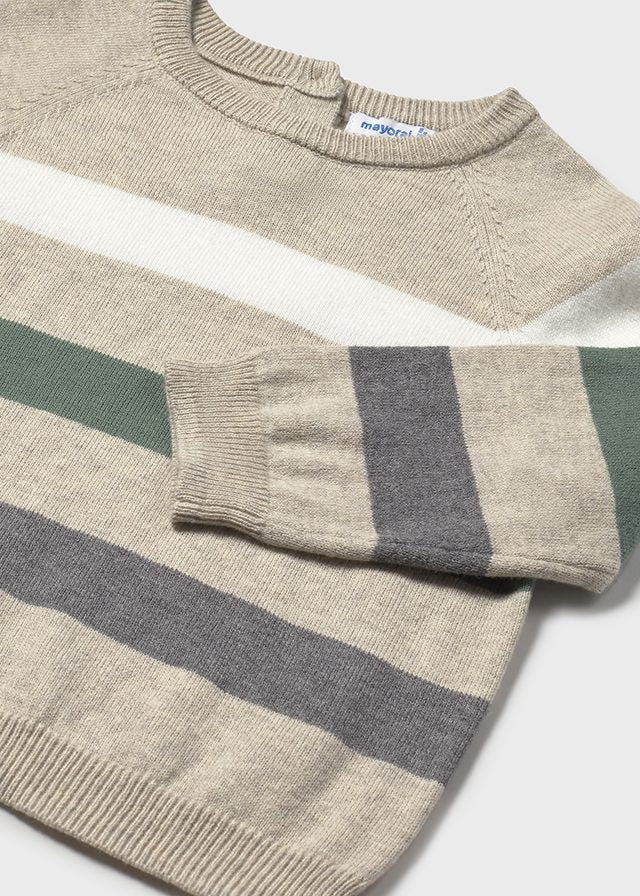 Wide Stripe Sweater, 2342
