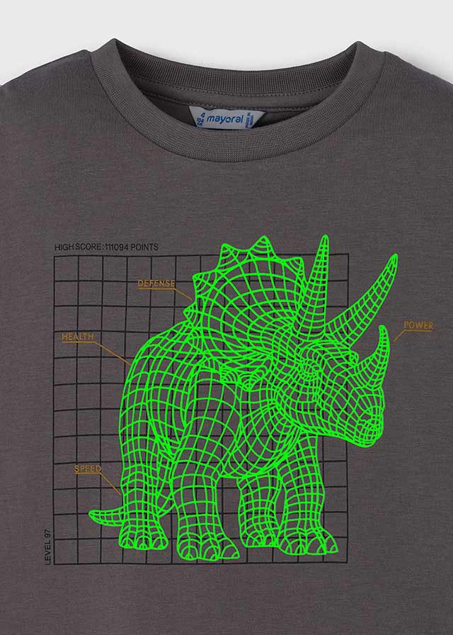 L/S Glow-in-the-Dark Tee, 4088