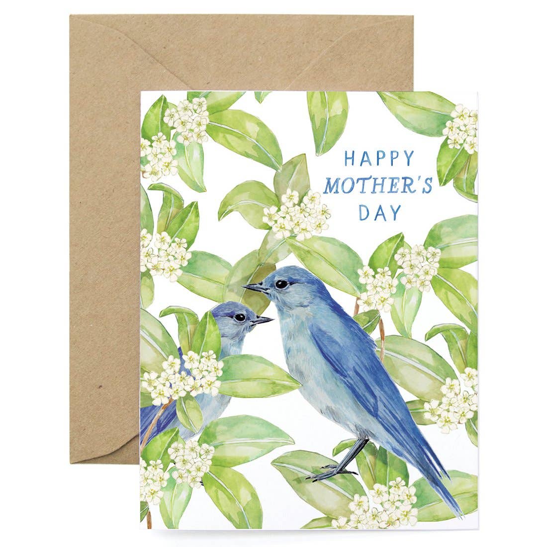 Bluebird Mom Mother's Day Greeting Card