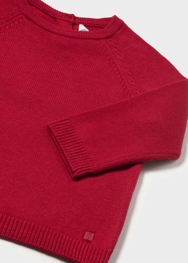 Crewneck Sweater, Red, 351
