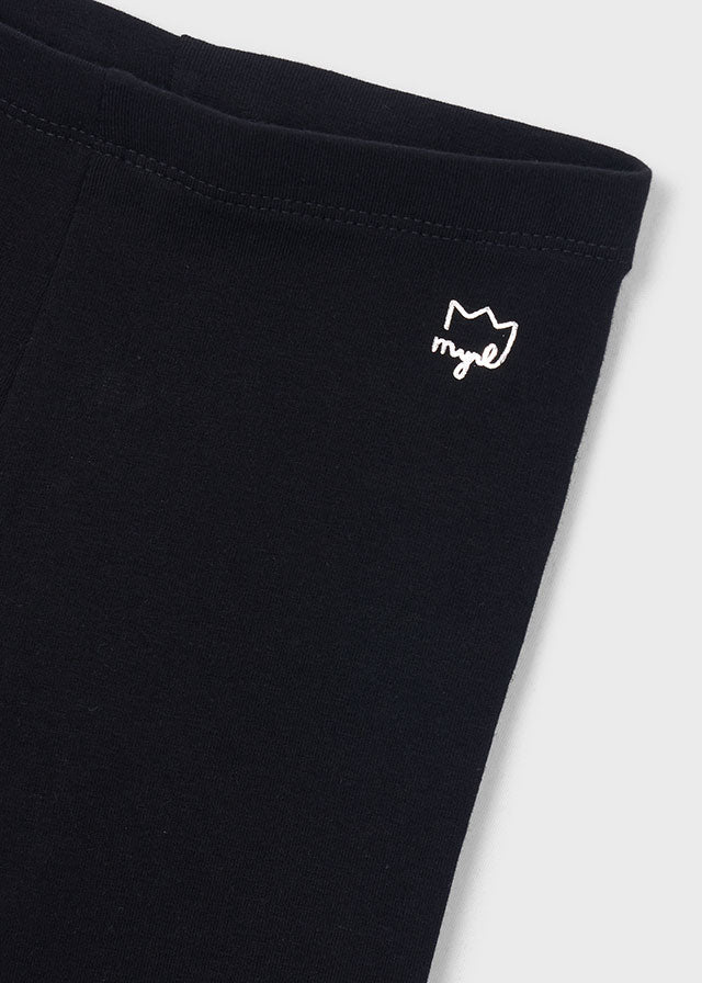 Long Leggings, Black, 717