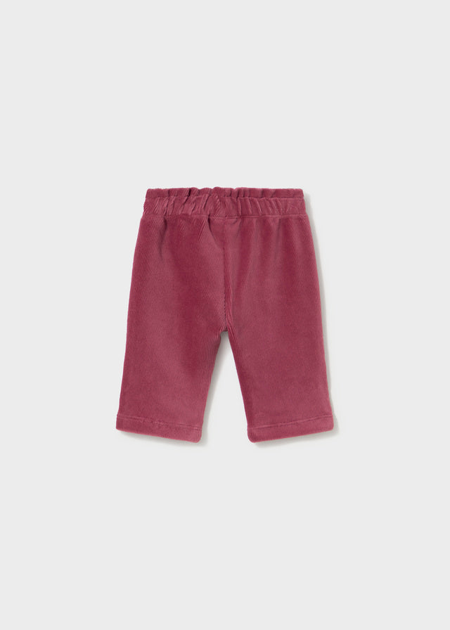 Stretchy Corduroy Pants, Blackcurrant, 2509