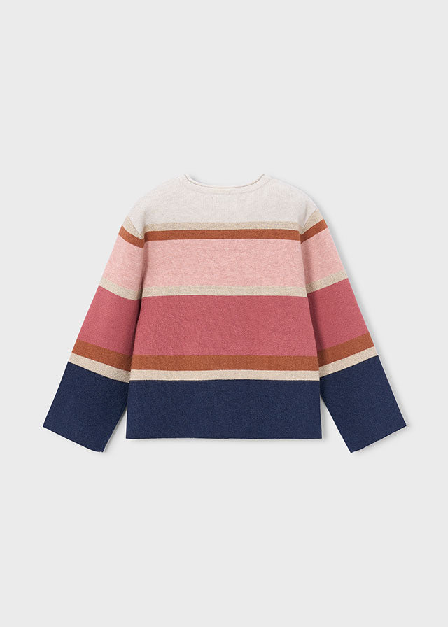 Jacquard Sweater, Indigo, 4317
