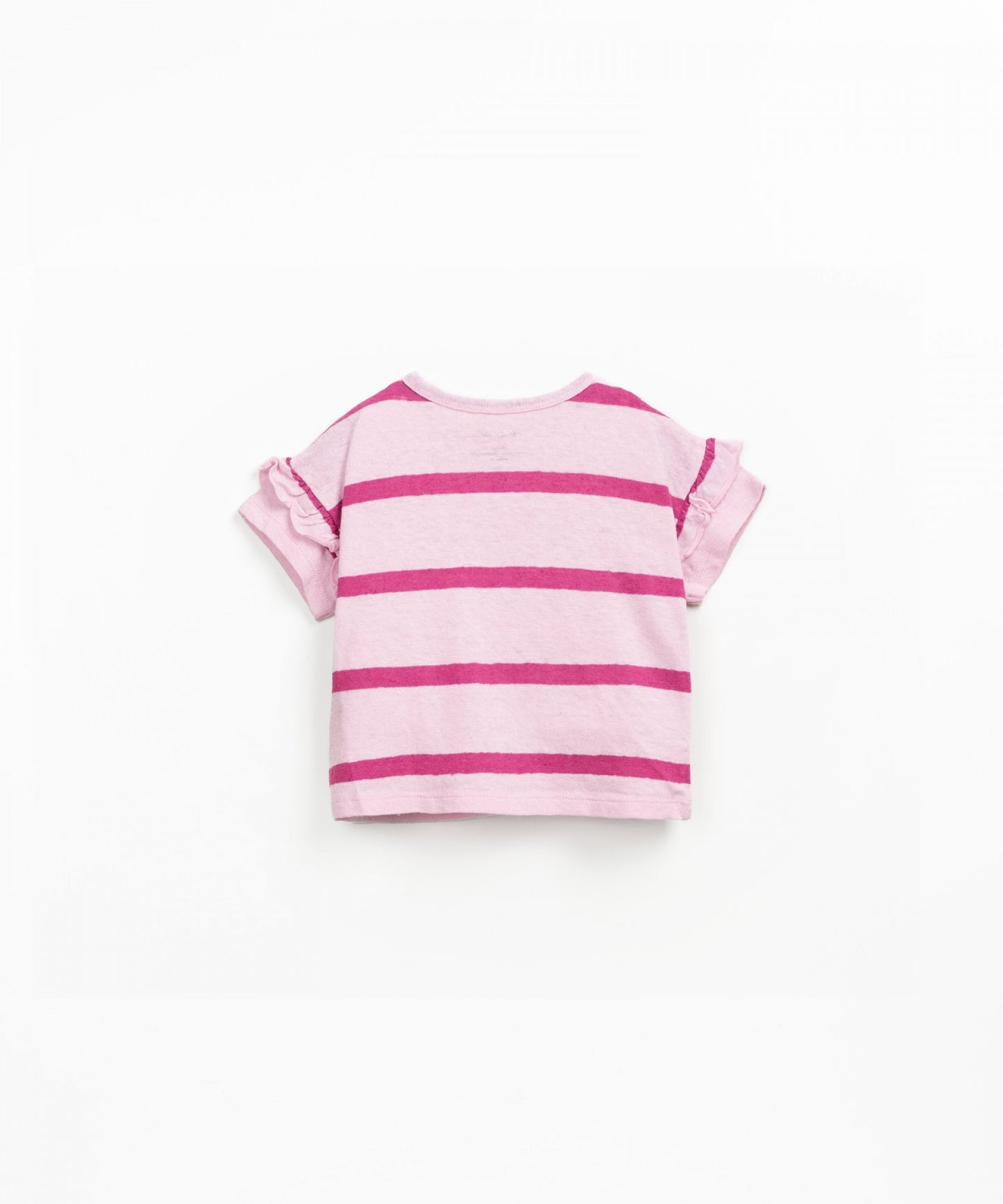 Striped Jersey T-Shirt, Pink Stripe