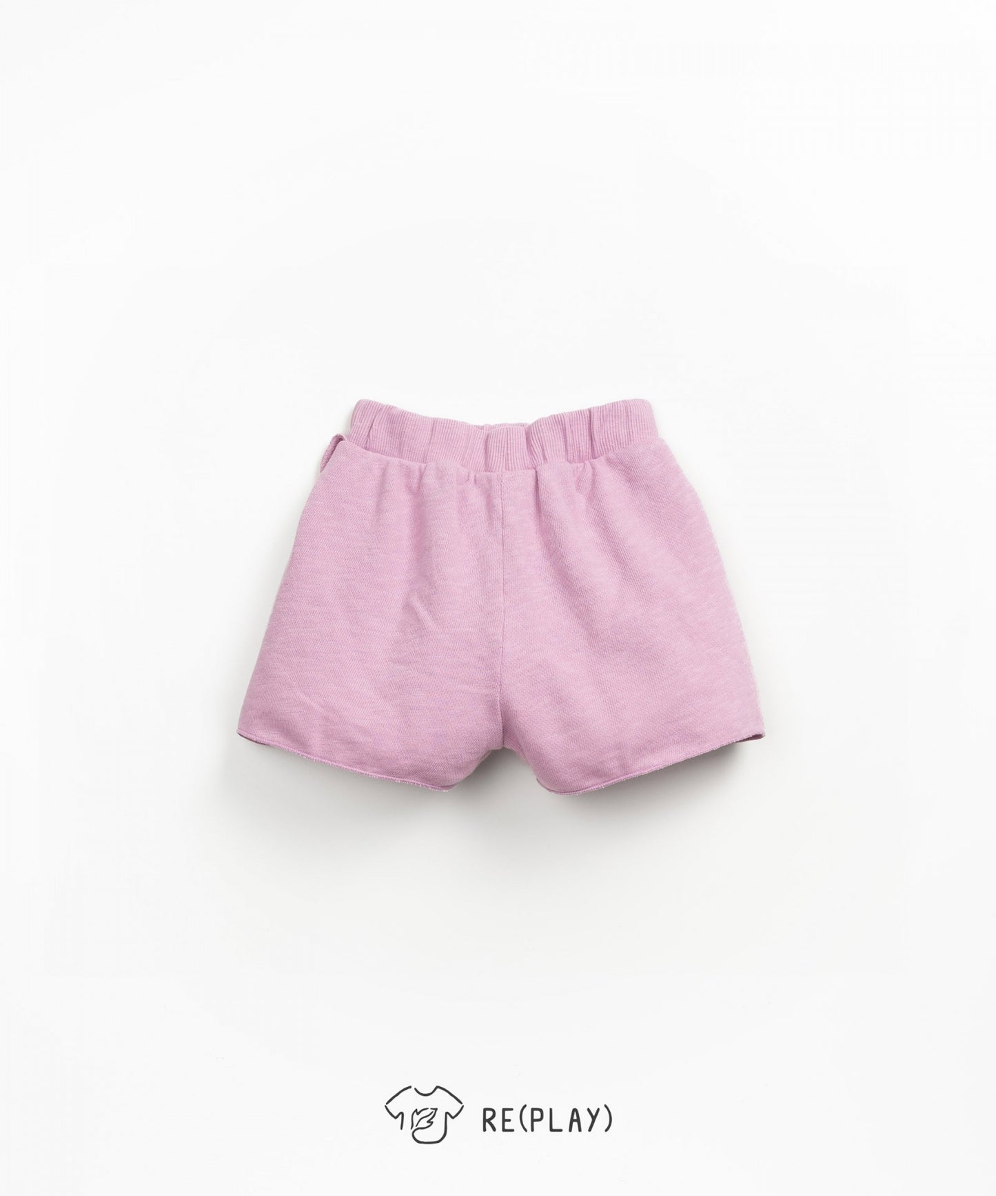Ruffle Fleece Shorts, Pink