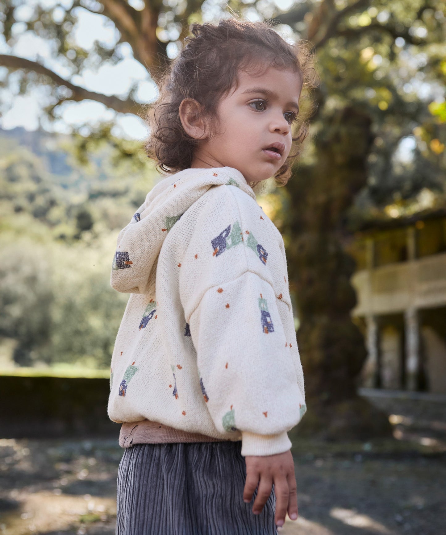 Knitted Sweater, Houses