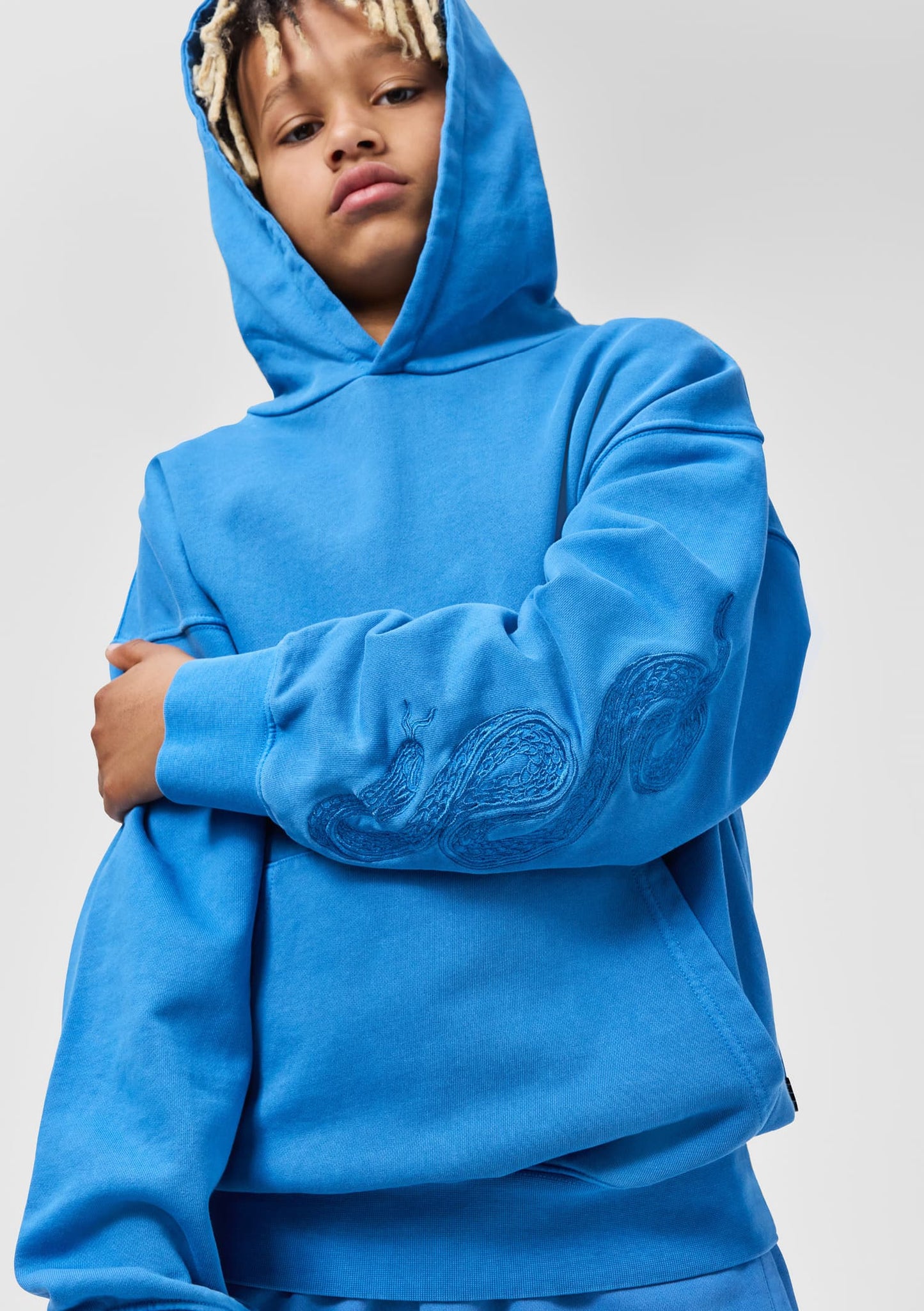 Marlo Hoodie, Swell Blue