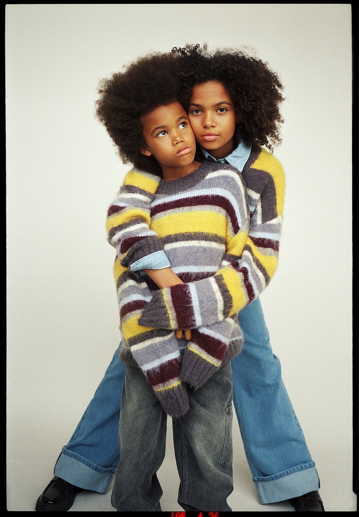Brian Sweater, Fuzzy Stripes