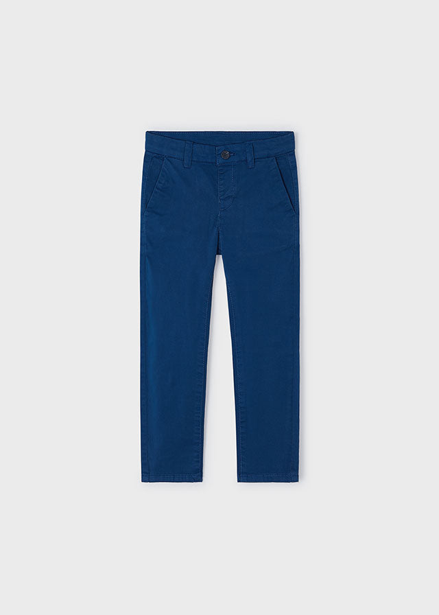 Slim-Fit Chino Pants, Cyan, 512