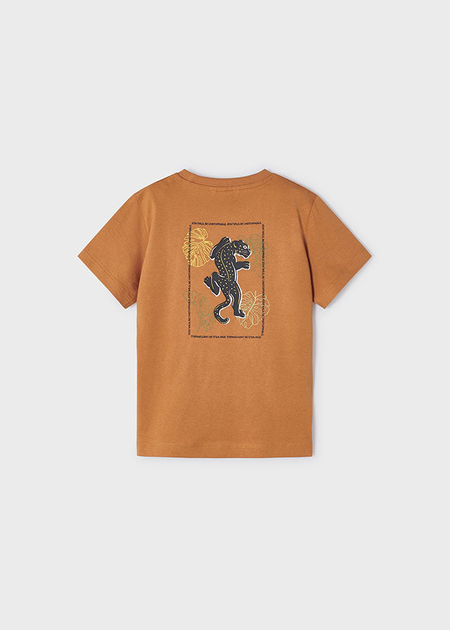 S/S Tee, Paprika Panther Roar, 3009