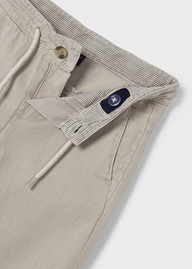 Linen Pants, Semolina, 3527