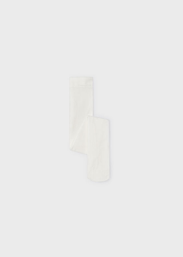 Microfiber Dot stockings, Natural