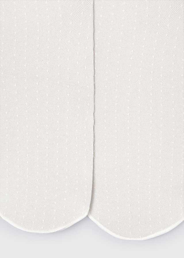 Microfiber Dot stockings, Natural