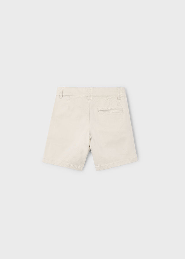 Twill Chino Shorts, Bone, 202