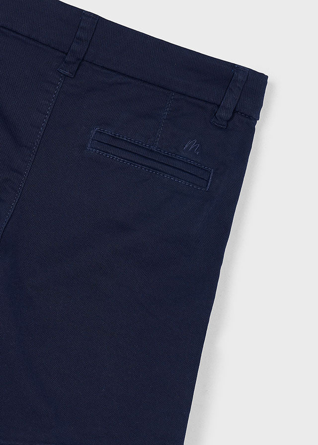 Twill Chino Shorts, Navy, 202