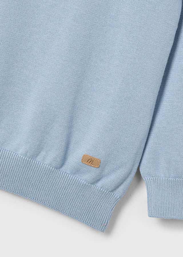 Lightweight Crewneck Sweater, Light Blue, 311
