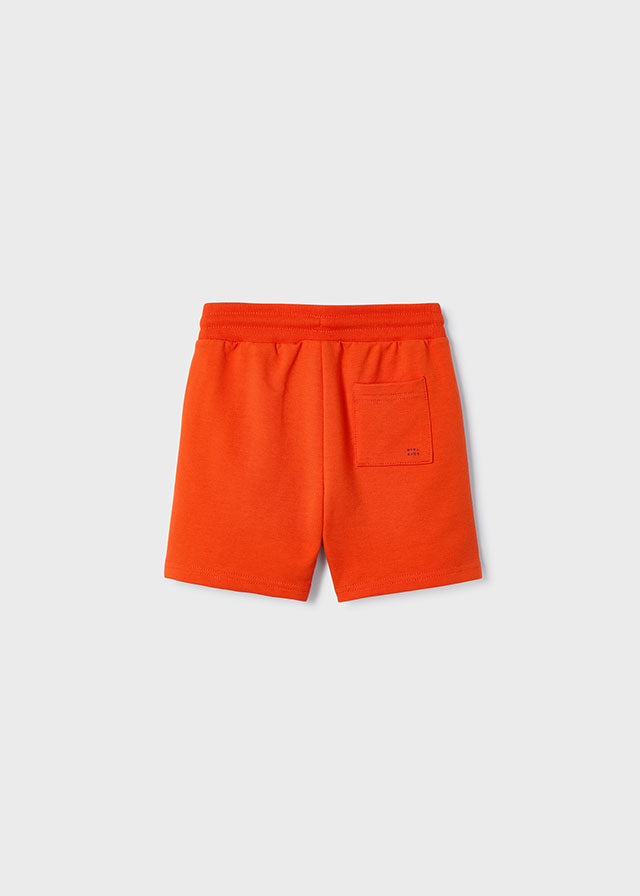Fleece Shorts, Red, 611