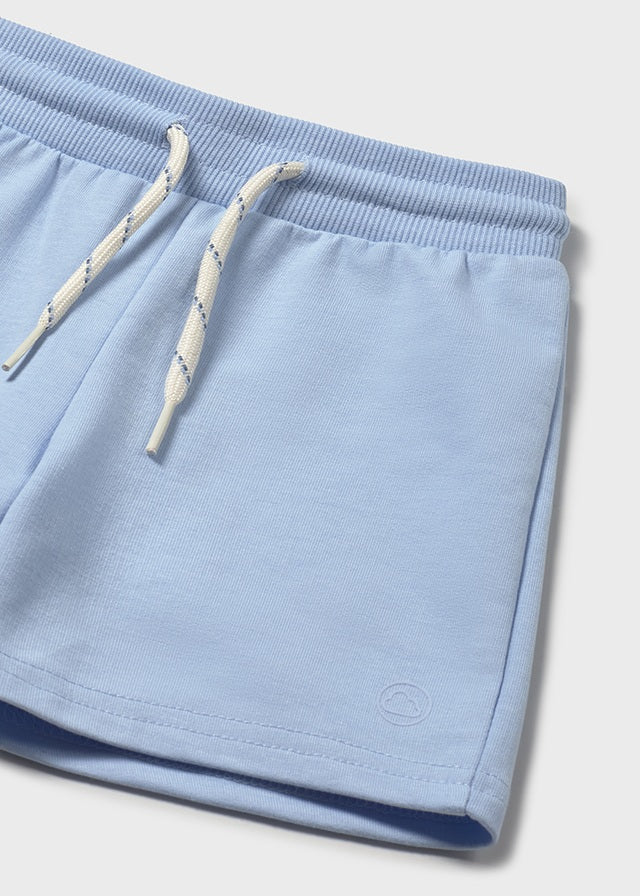Fleece Shorts, Light Blue, 621