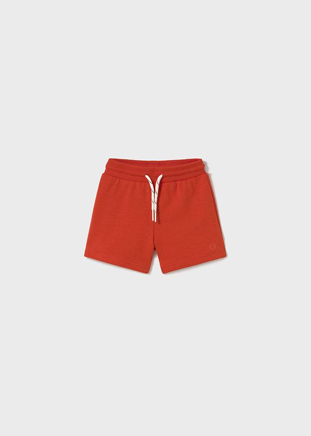 Fleece Shorts, Red, 621