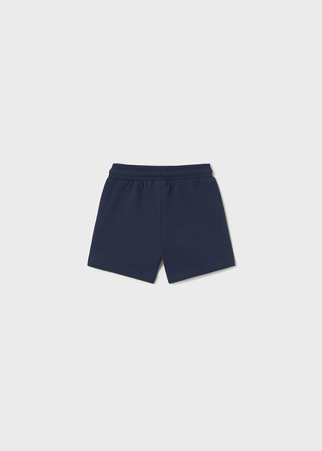 Fleece Shorts, Navy, 621