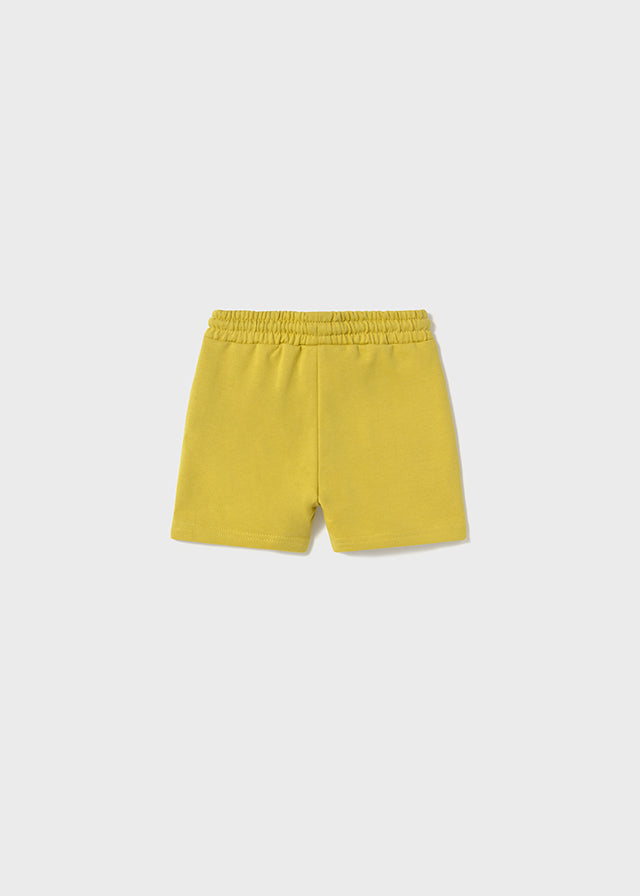 Knit Shorts, Gold, 1242