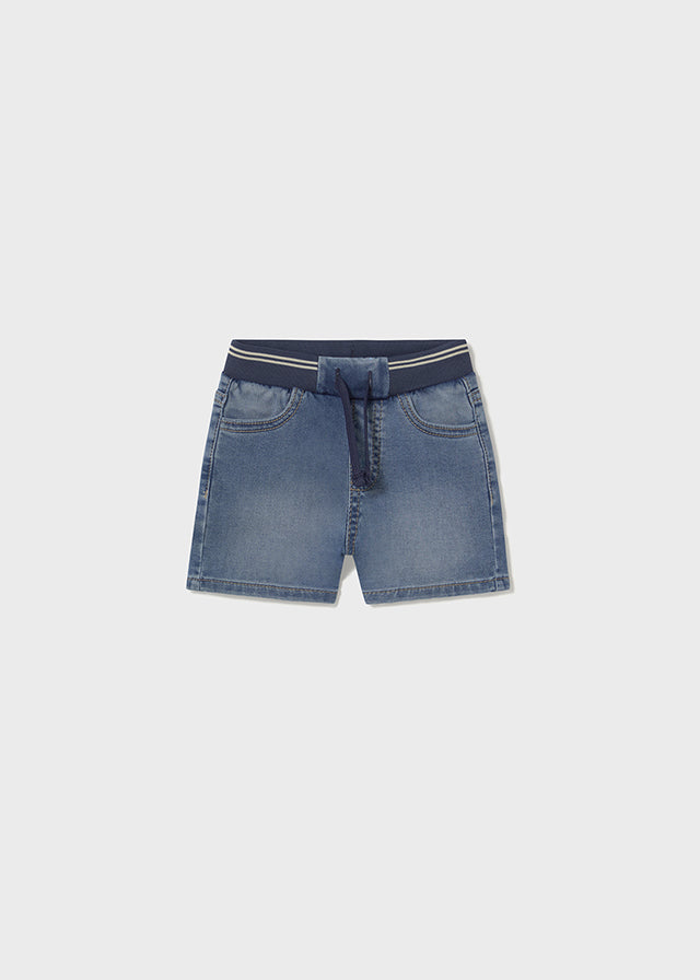 Denim Shorts, Medium Wash, 1248