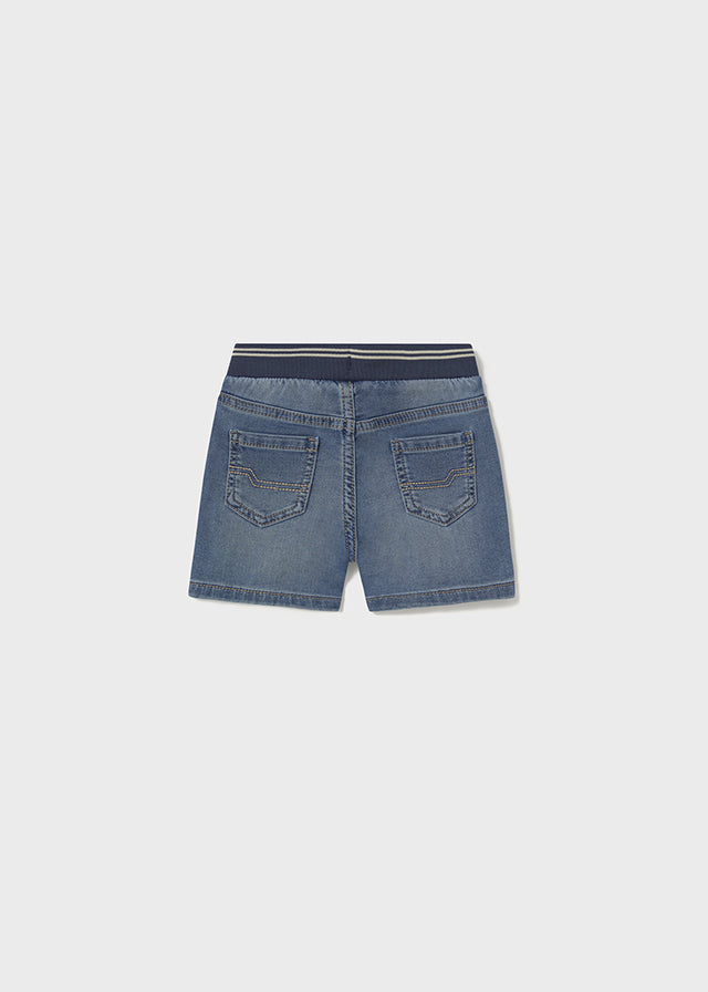 Denim Shorts, Medium Wash, 1248