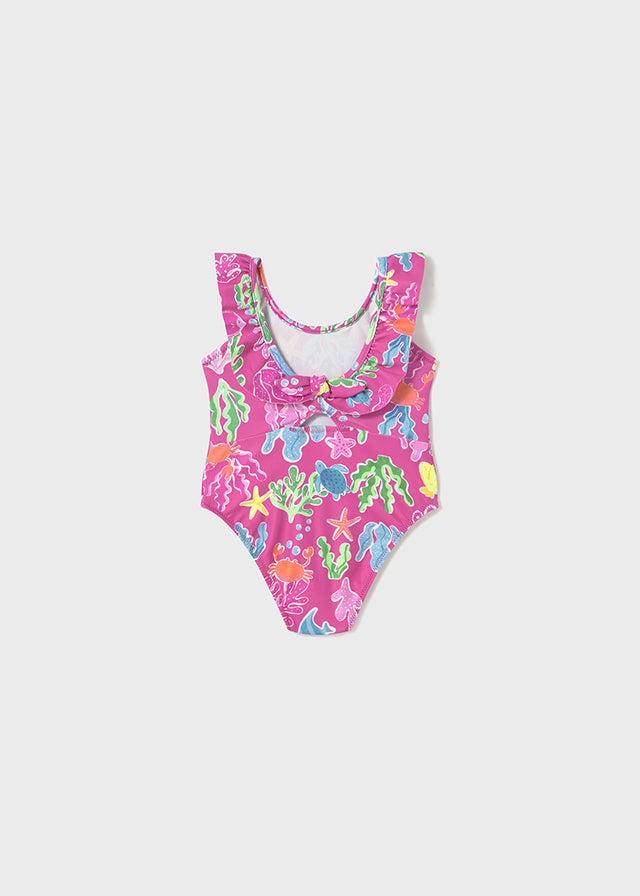 Swimsuit, Fuchsia Reef, 1742