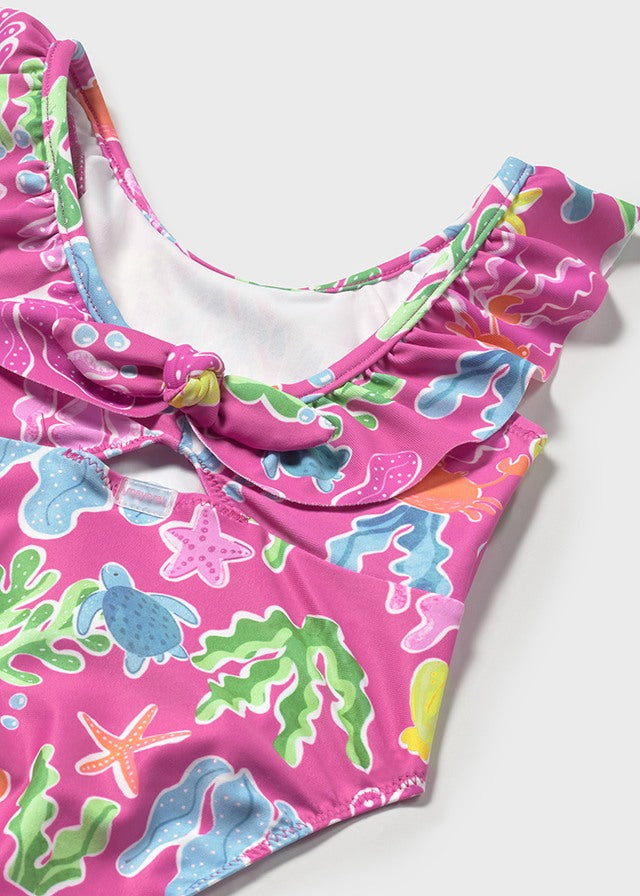 Swimsuit, Fuchsia Reef, 1742