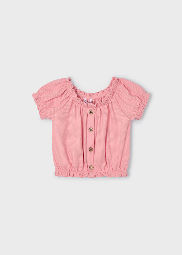 S/S Tee, Salmon, 3008