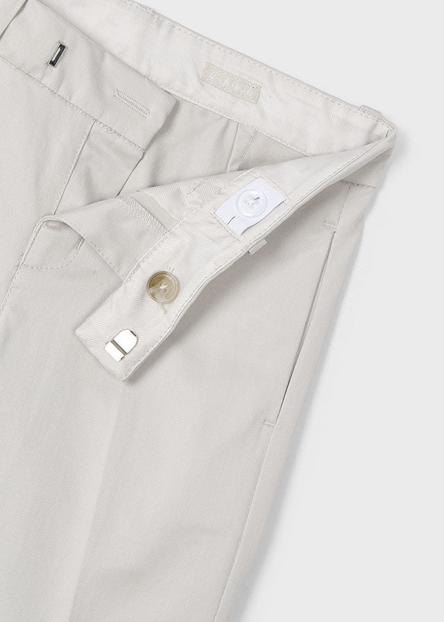 Slim Suit Pants, Bone, 3565