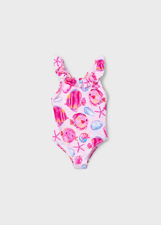 Magenta Fish Swimsuit, 3719