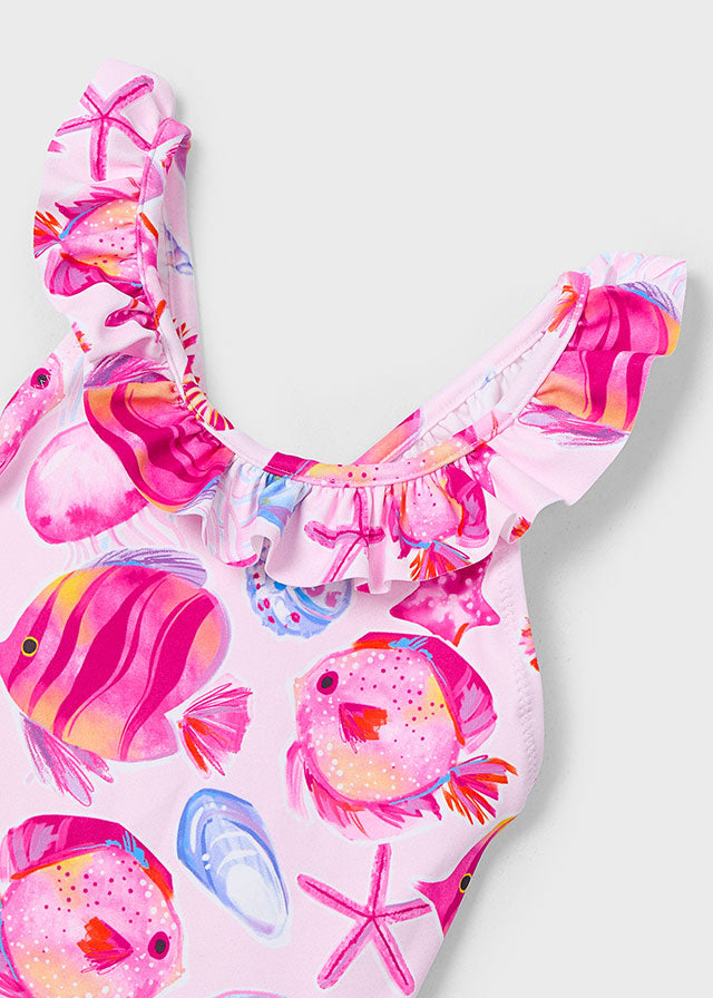Magenta Fish Swimsuit, 3719