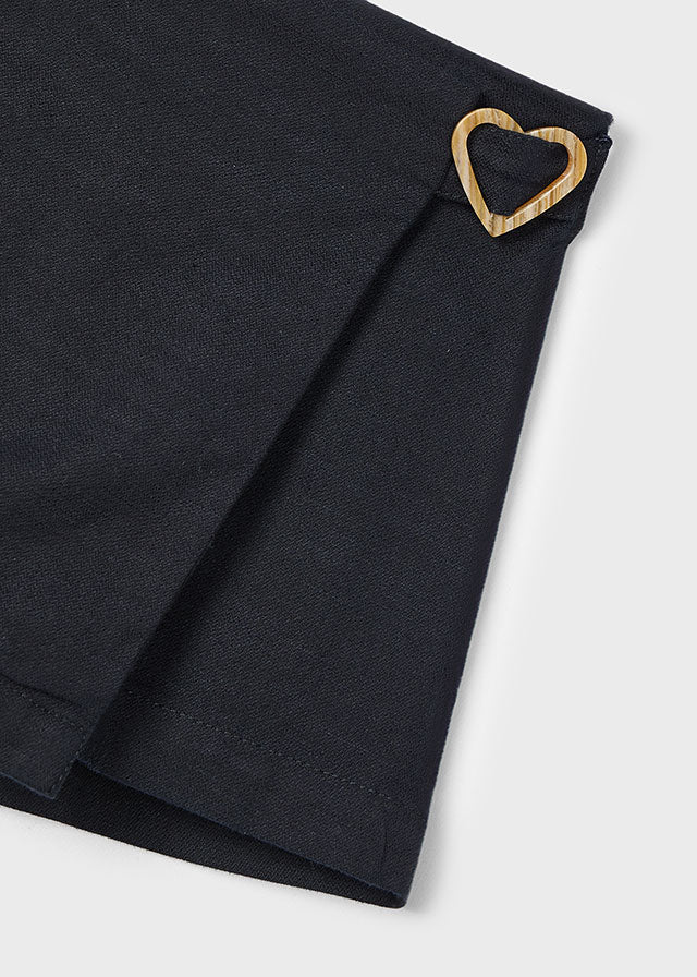 Skort, Black, 3906