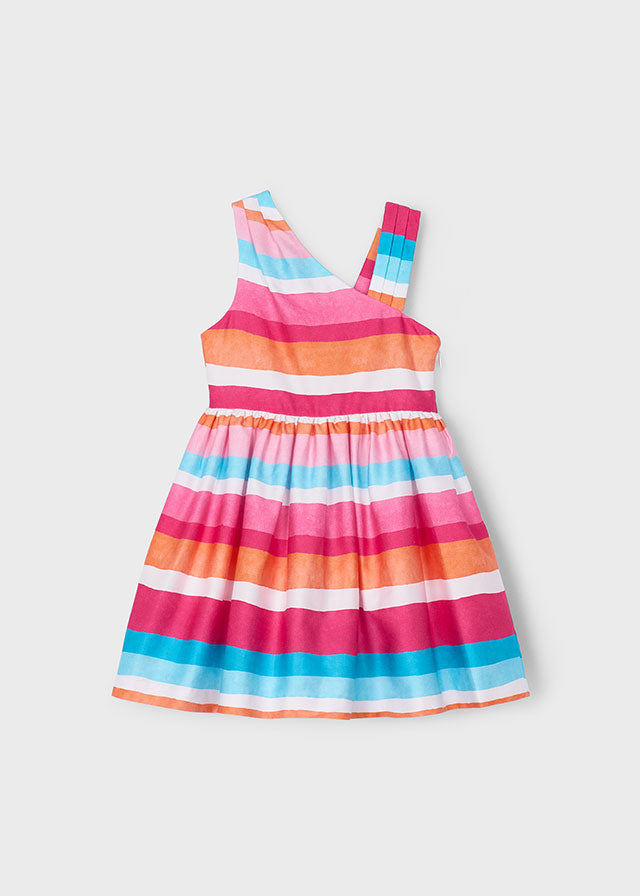 Magenta Stripe Dress, 3920