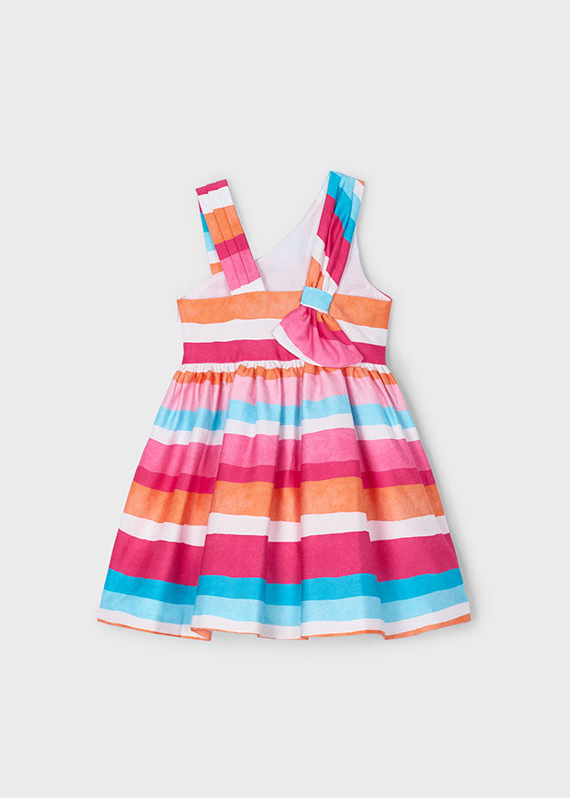 Magenta Stripe Dress, 3920