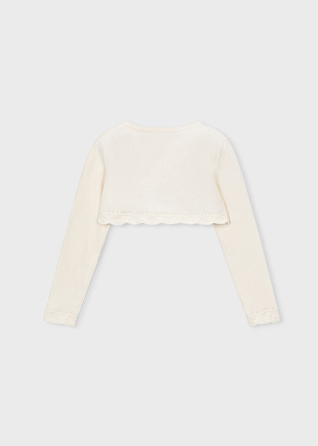 Knit Bolero, Natural, 320
