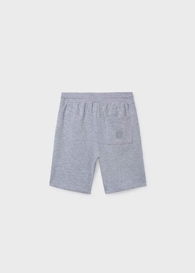 Fleece Shorts, Heather Grey, 600